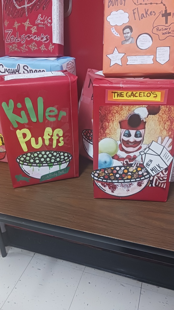 ZodiSmacks, Bundy Flakes, Killer Puffs & Gaceio's