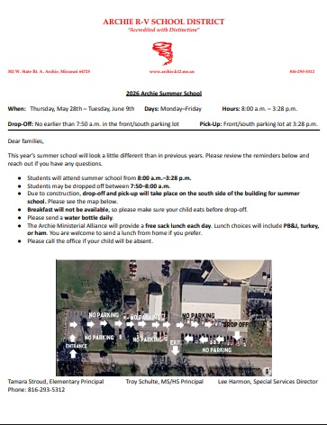 2026 Summer School Information 