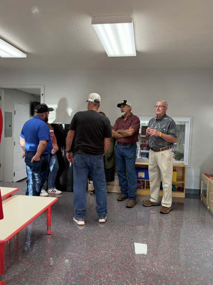 visiting at opening