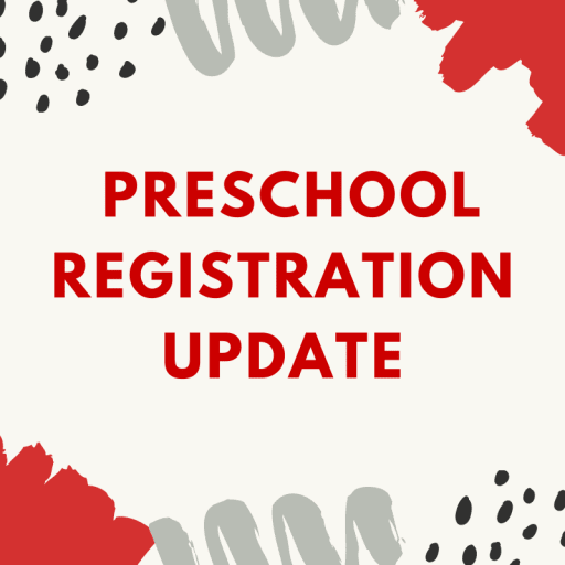 Preschool registration update