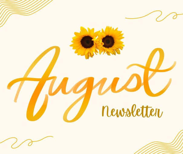 August Newsletter