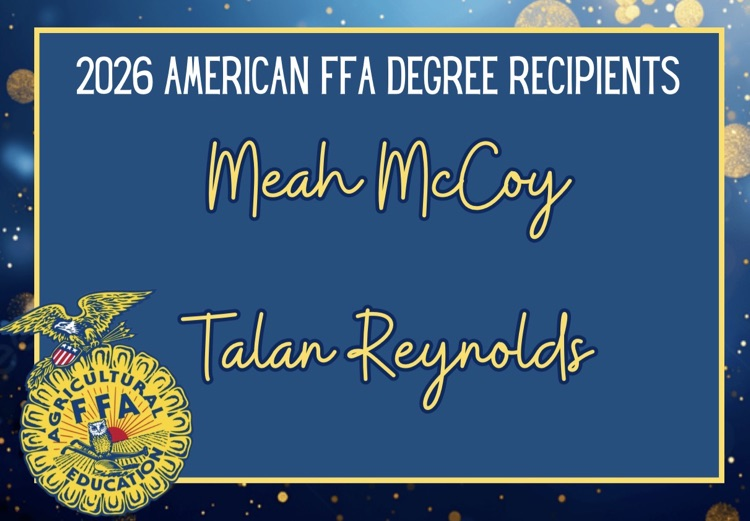 2026 Archie FFA American Degree 
