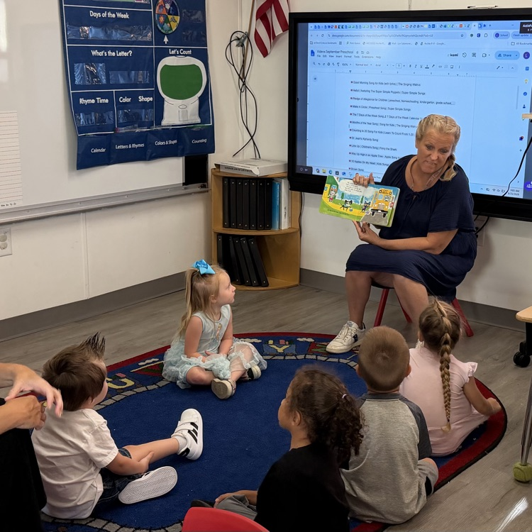 Preschool first day fun 