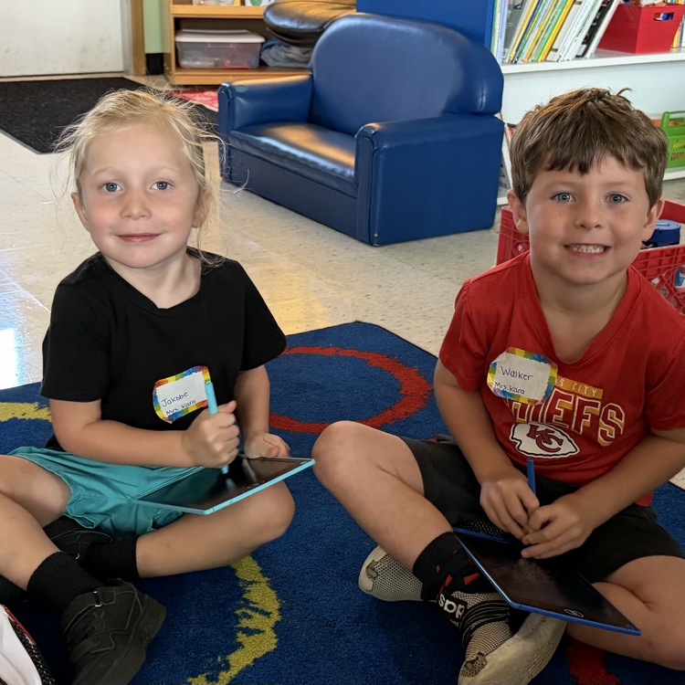 Preschool first day fun 
