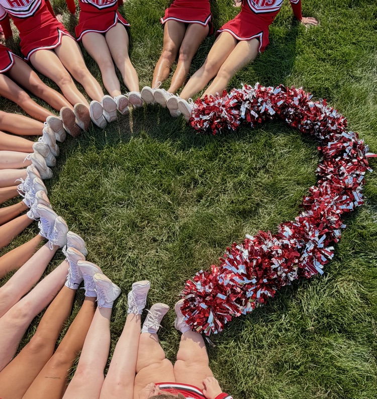 cheer - new poms and uniforms