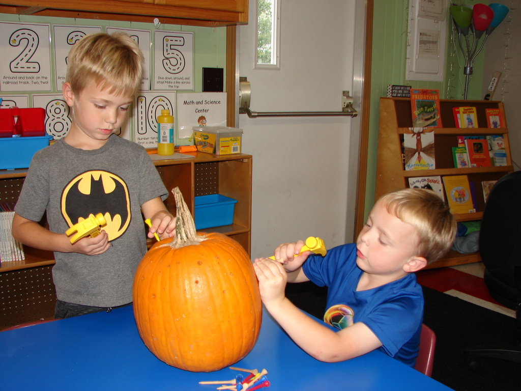 Preschool pumpkins