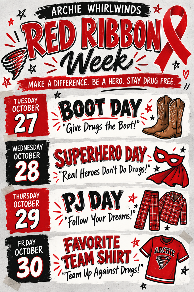 Red Ribbon Week Flyer