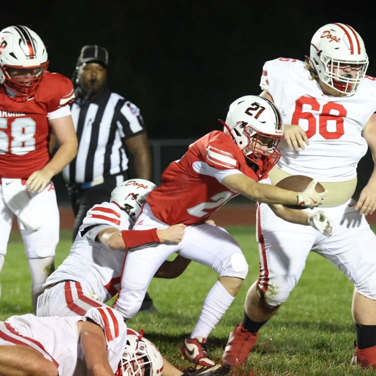 running football