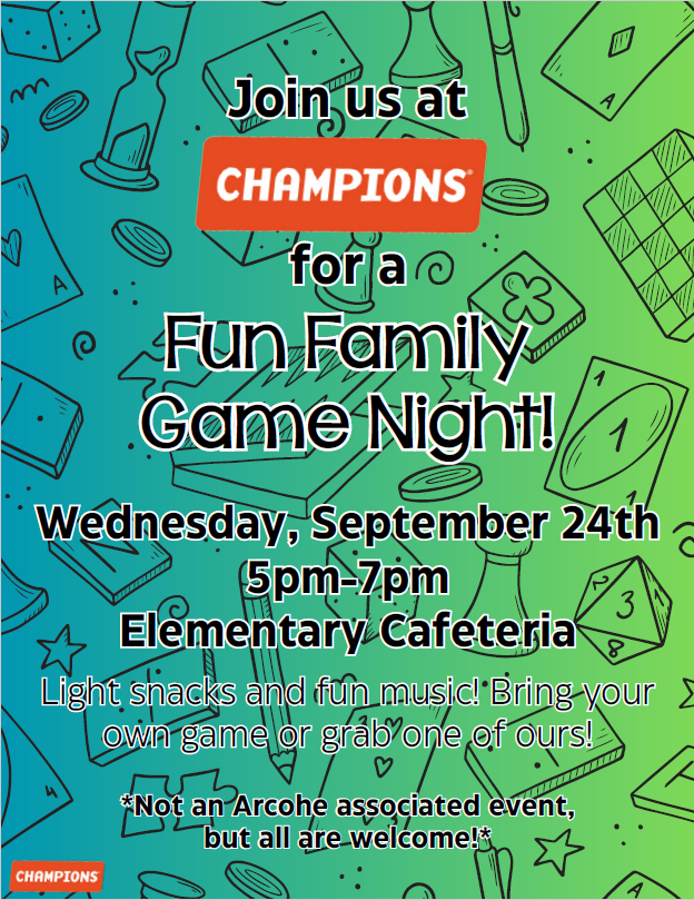 champions family game night