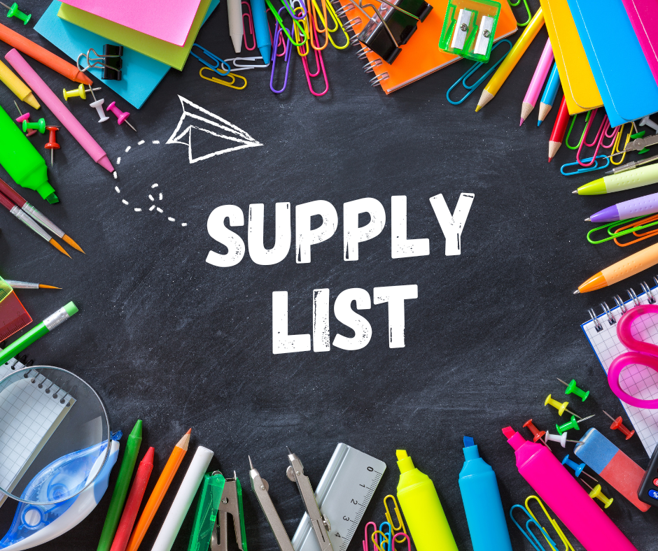 School Supply List