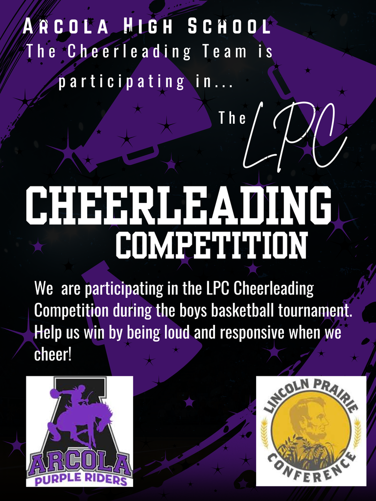 Cheer competition flyer