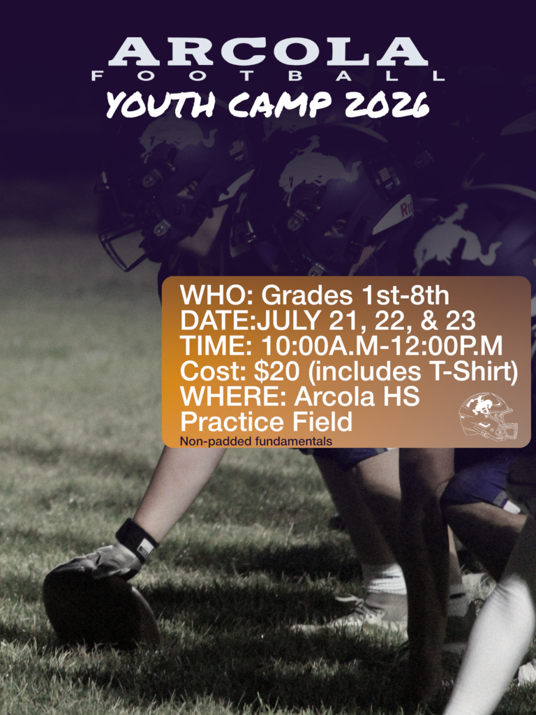 Flyer for Football Youth Camp