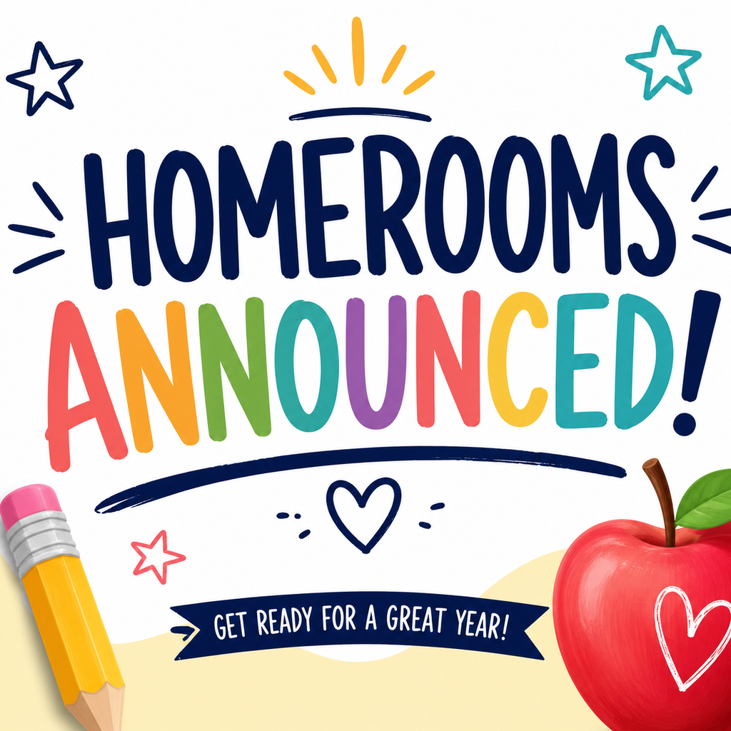 Homerooms Announced