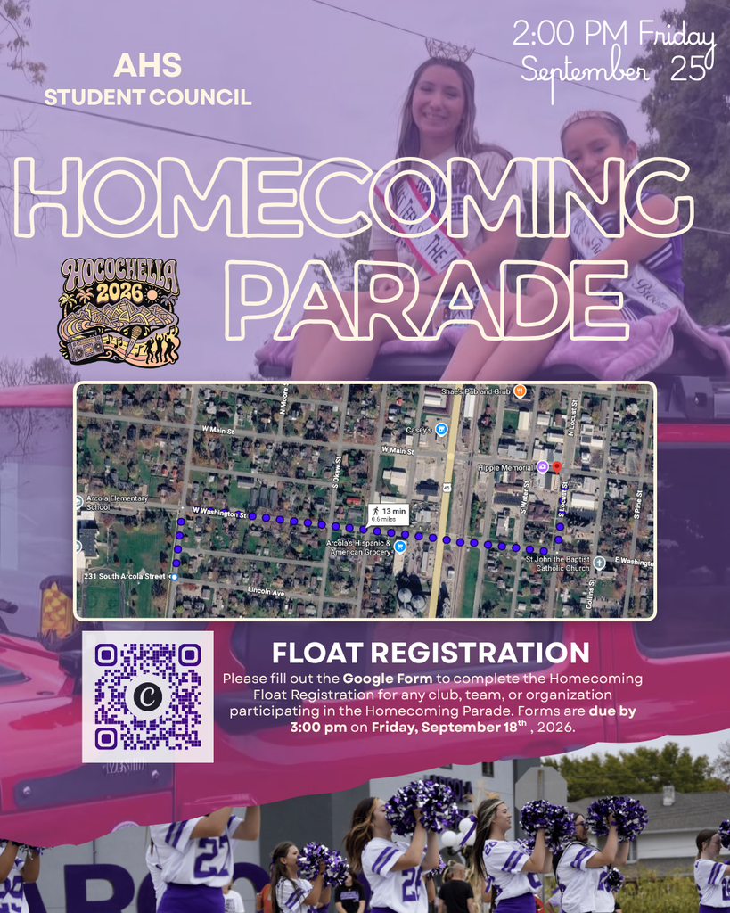Homecoming Float Registration