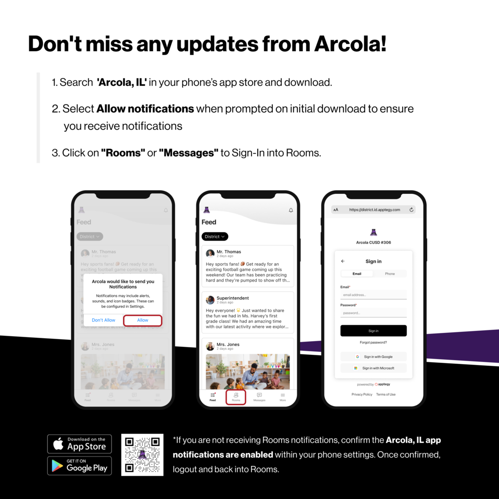 Notifications post
