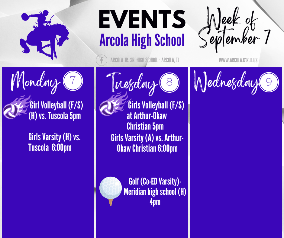 Week of September 7th