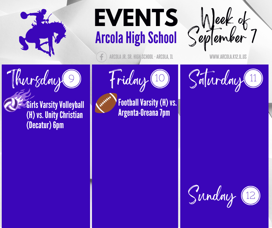 Week of September 7th