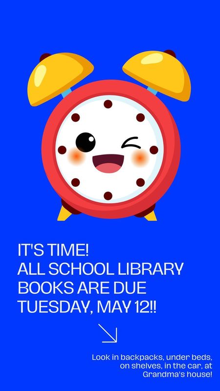 Libary books due
