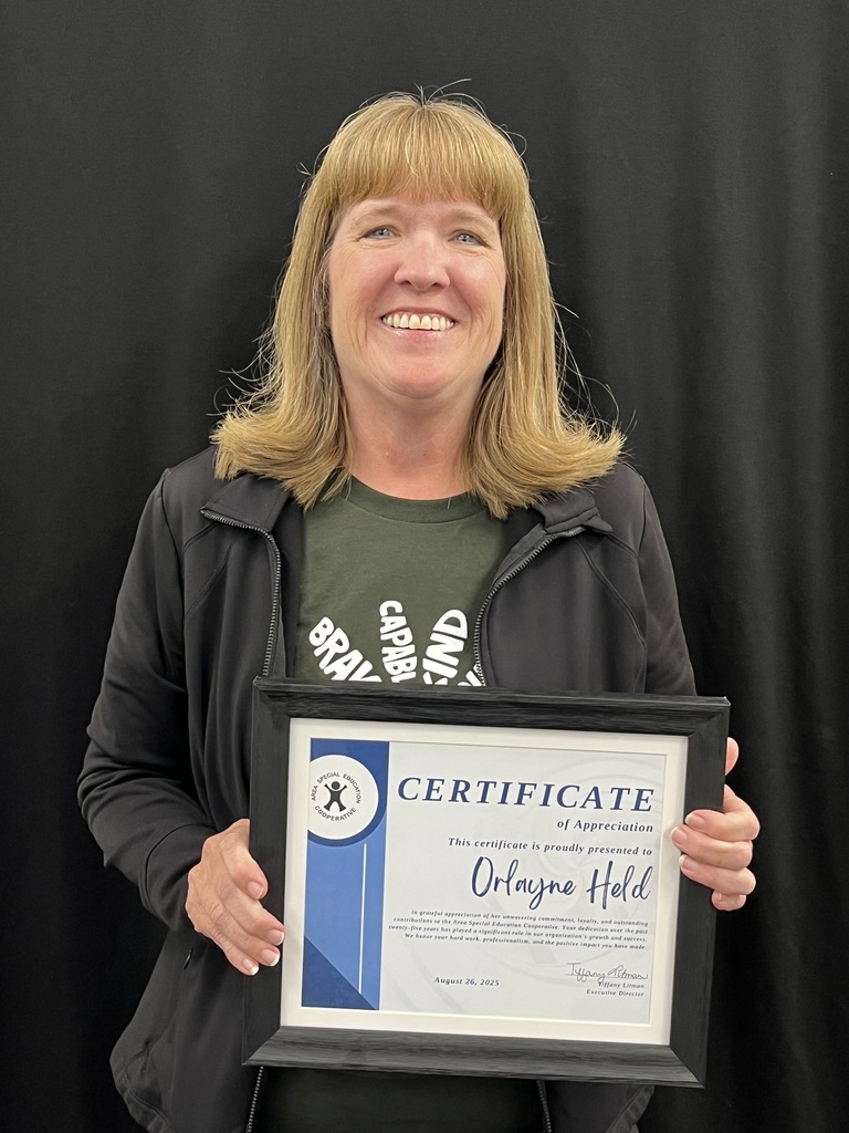 Orlayne Held - 25 years of service