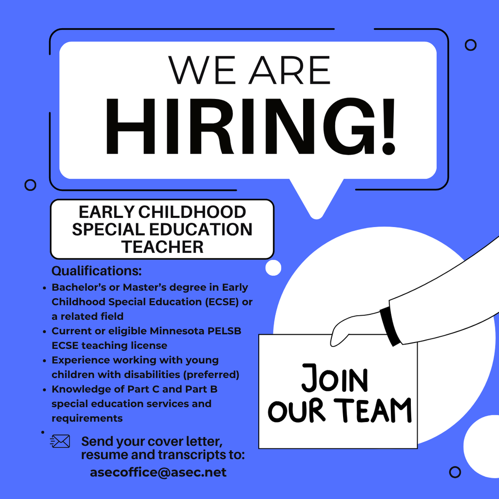 Early Childhood Special Education Posting