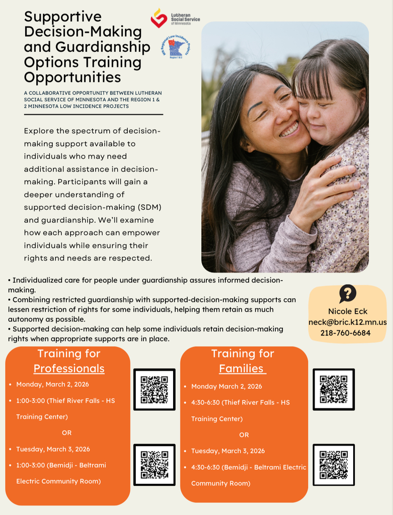 Supportive Decision Making Opportunity Flyer