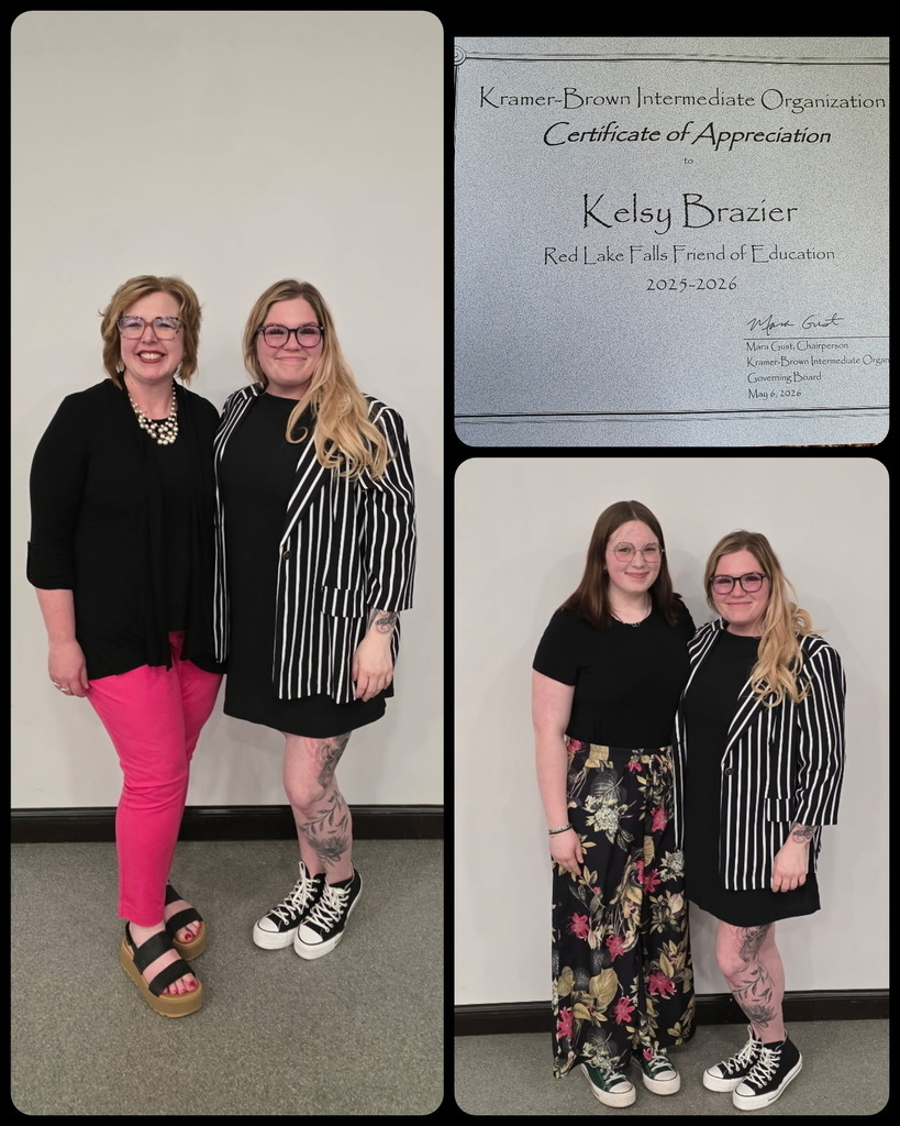 ASEC DHH teacher Kelsy honored with Friend of Education Award in Red Lake Falls, MN