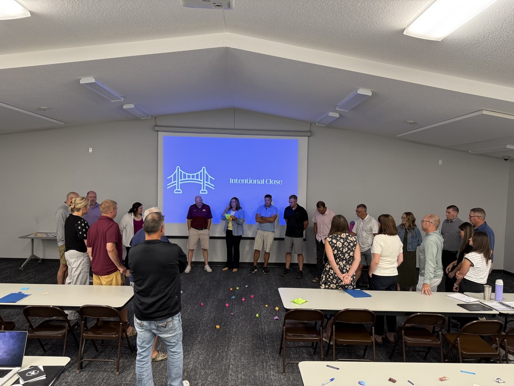 District Admin at retreat - circle