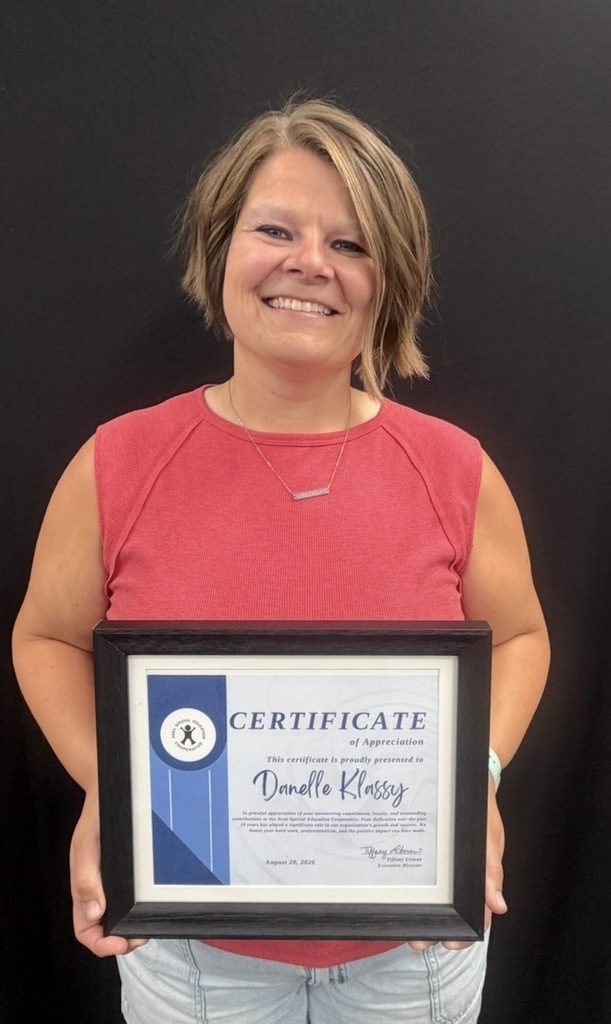 Danelle K 10 Years of Service