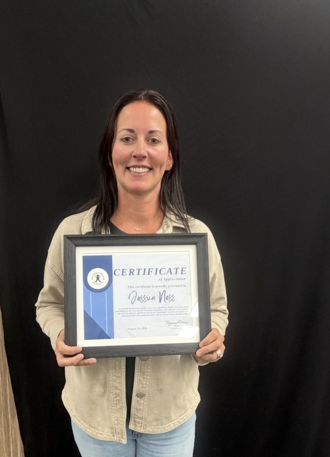 Jess 15 years of service