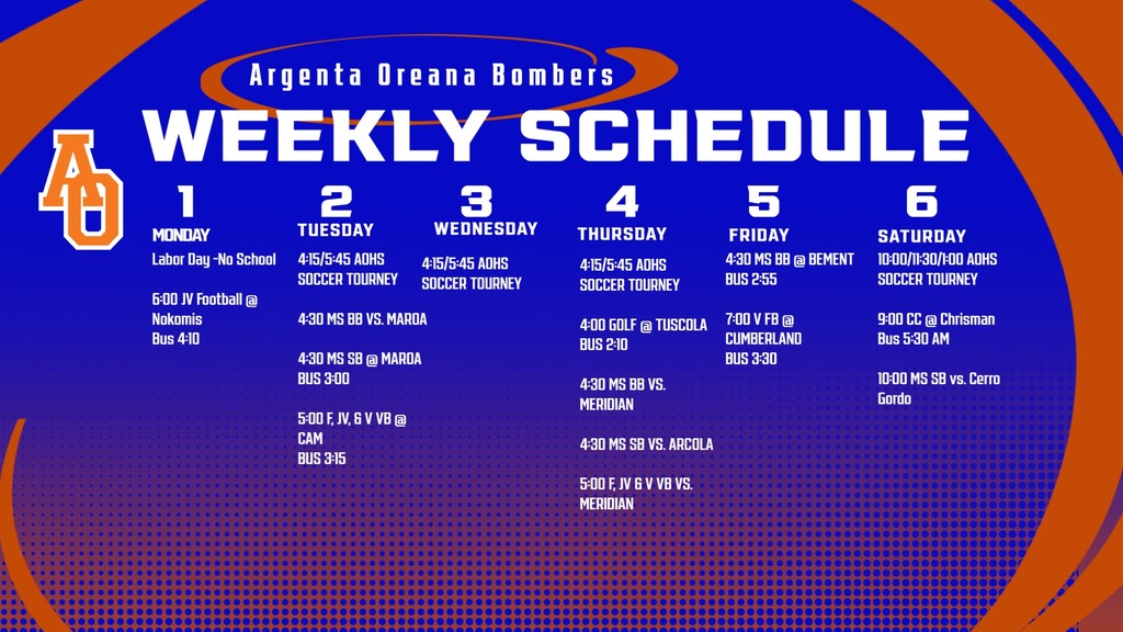 Weekly Calendar