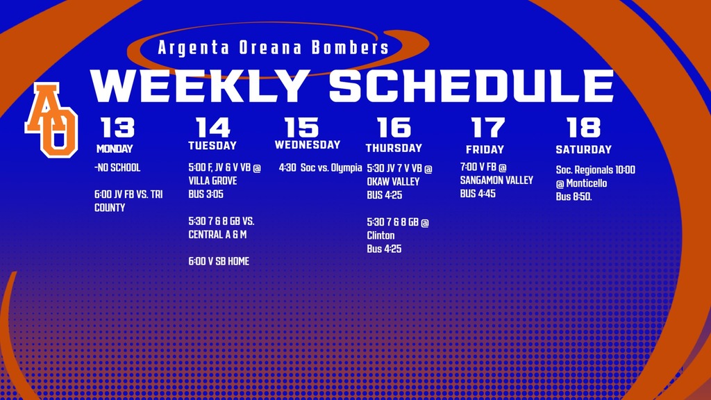 Weekly Calendar