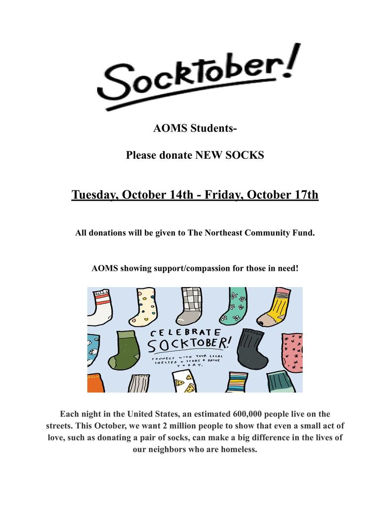 Student Council Socktober!!!!