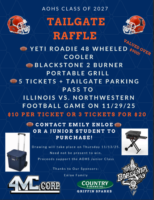 Tailgate Raffle 2025