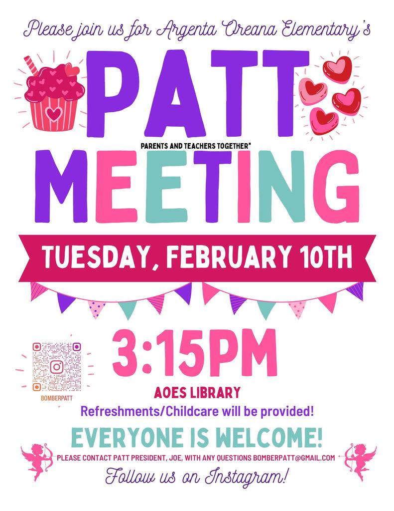 PATT Meeting info