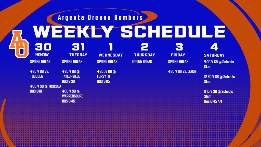 Weekly Calendar