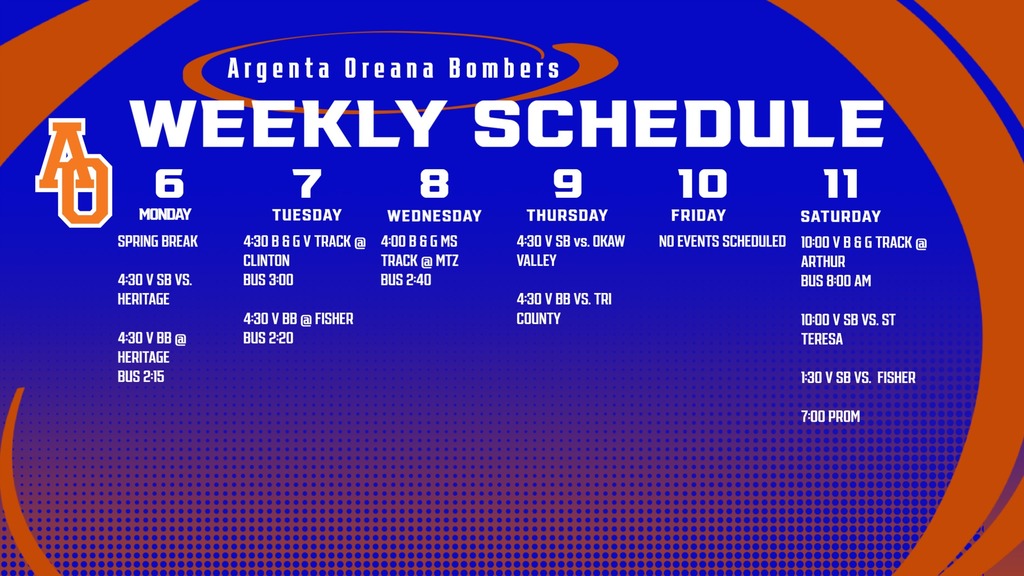 Weekly Calendar