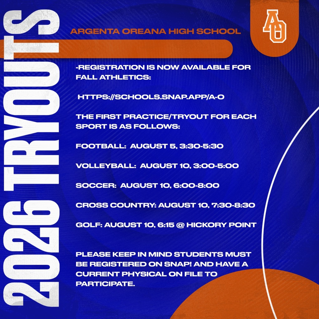 Athletic Registration Information