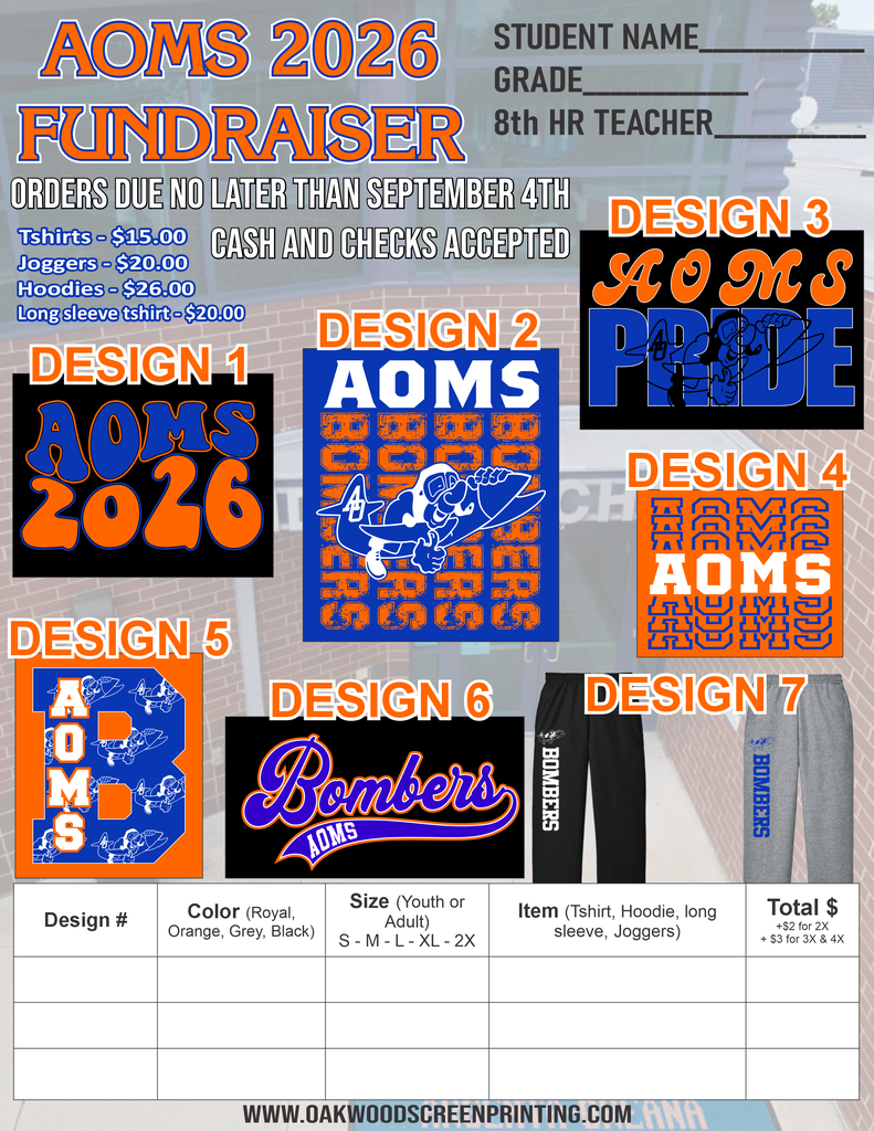 AOMS Fundraiser