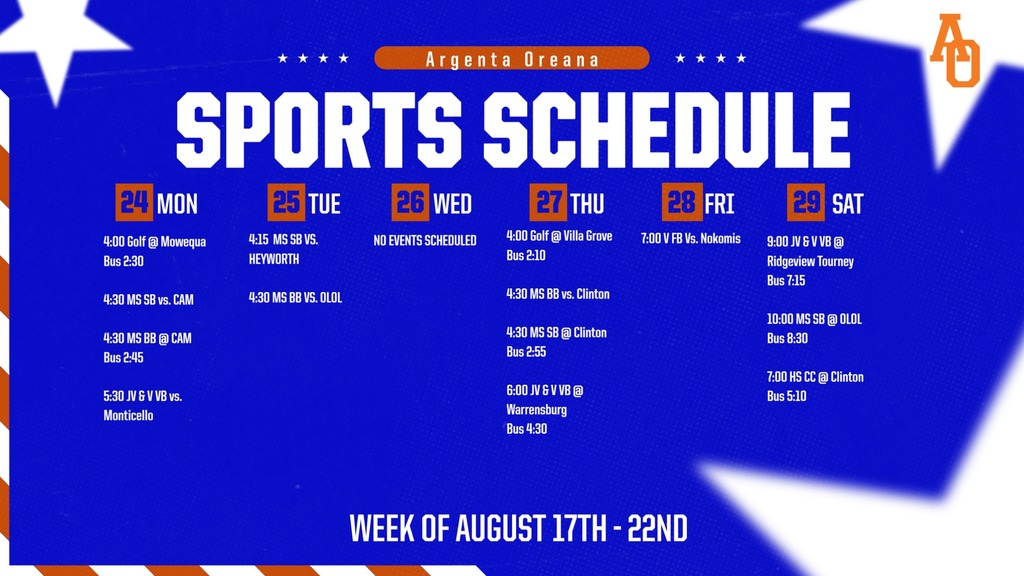 Weekly Calendar