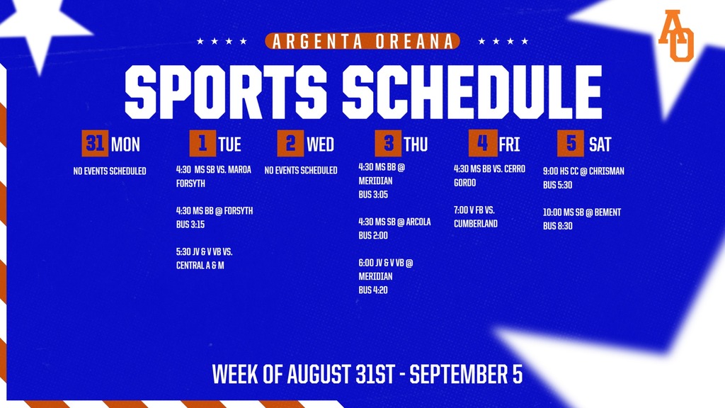 Weekly Calendar