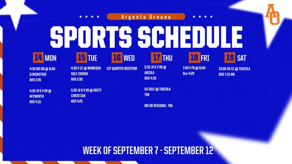 Weekly Calendar