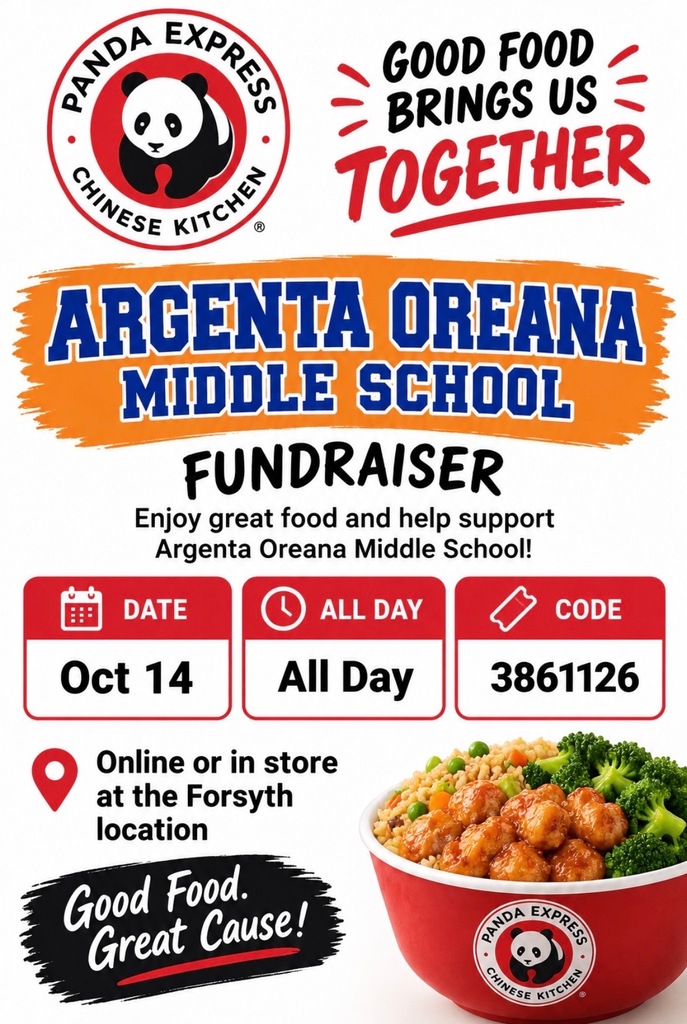 AOMS Panda Express Fundraiser