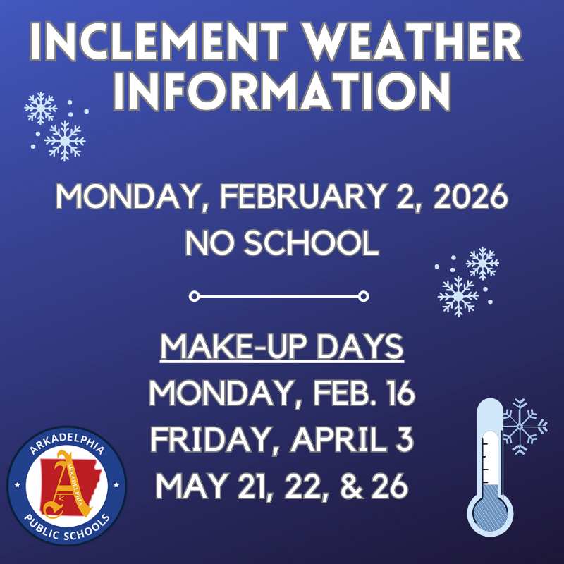 Inclement Weather Announcement for February 2, 2026