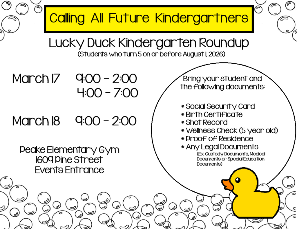 Kindergarten Registration