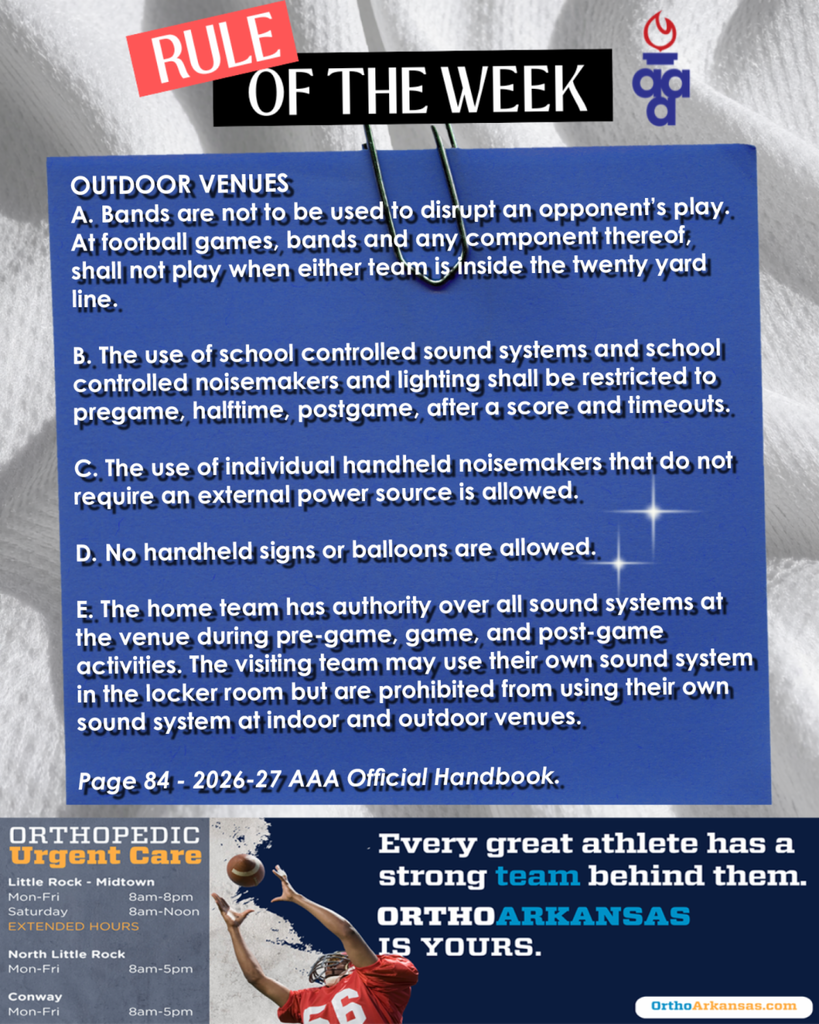 Rule of the Week