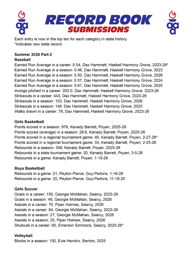 Record Book