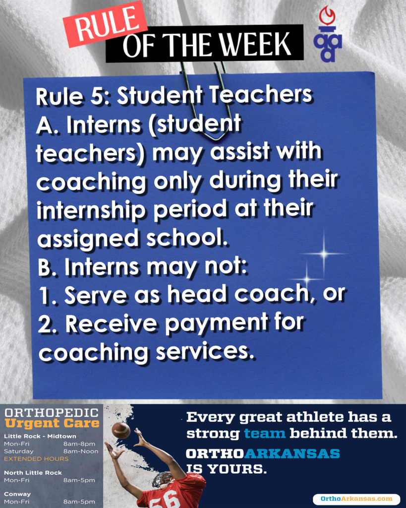 Rule of the Week