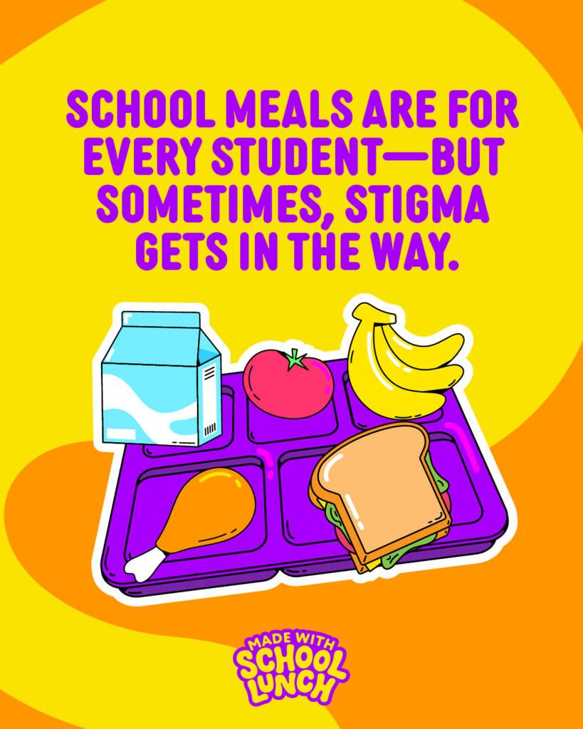 School lunch week flyer