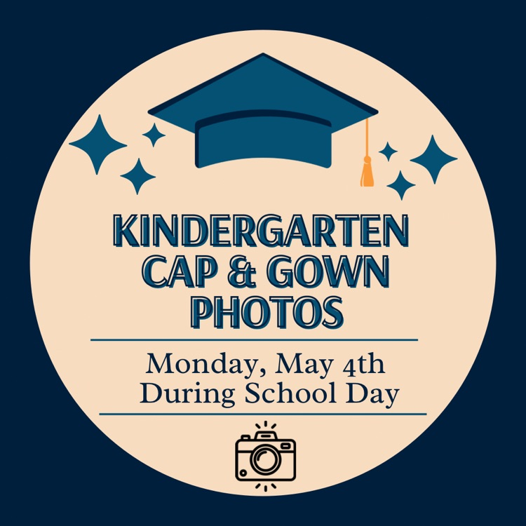 kinder cap and gown pics