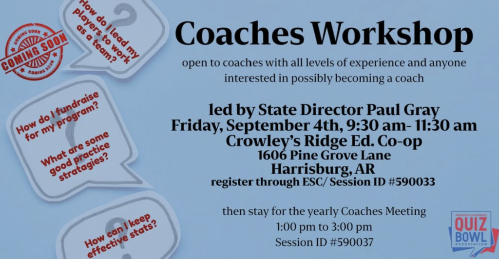 Coaches Workshop Image